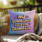 No Downloads Left For Drama.exe Y2K self-care pillow custom name tech-inspired gift - MySisterIsASurvivor