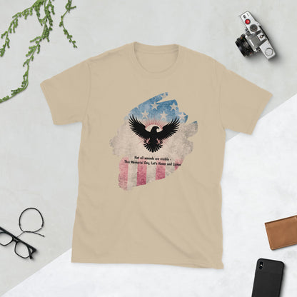 Not All Wounds Are Visible T-Shirt | Veteran Tribute Gift | PTSD Awareness Shirt | Memorial Day Tee | Mental Health Support Unisex Shirt