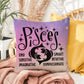 Pisces zodiac pillow with mystical aesthetic for spiritual home accents