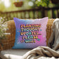 Planting Thought Updates… Please Wait Y2K pillow custom name mindfulness gift - MySisterIsASurvivor