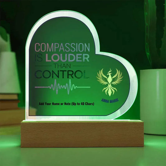 rise-reclaim-7-acrylic-heart-plaque-compassion-is-louder-than-control-advocacy-gift-domestic-violence-healing-decor-5732020 - MySisterIsASurvivor
