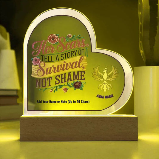 rise-reclaim-7-acrylic-heart-plaque-her-scars-tell-a-story-of-survival-not-shame-abuse-survivor-affirmation-gift-3030505 - MySisterIsASurvivor