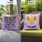 Rise & Reclaim Indoor/Outdoor Pillow – Break the Silence, End Violence