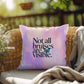 Rise & Reclaim Indoor/Outdoor Pillow – Domestic Abuse Awareness