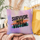 Rise & Reclaim Indoor/Outdoor Pillow – Empowered Survivors