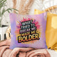 Rise & Reclaim Indoor/Outdoor Pillow – Empowerment Over Adversity