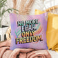 Rise & Reclaim Indoor/Outdoor Pillow – Freedom Over Fear