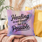 Rise & Reclaim Indoor/Outdoor Pillow – Healing from Trauma
