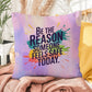 Rise & Reclaim Indoor/Outdoor Pillow – Mental Health Support