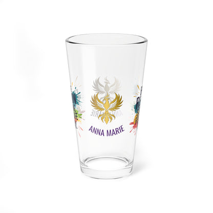 Rise & Reclaim Pint Glass – Be the Reason Someone Feels Safe Today | Survivor Encouragement Gift