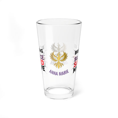 Rise & Reclaim Pint Glass – Breaking the Silence Saved My Life | Survivor Empowerment Pint