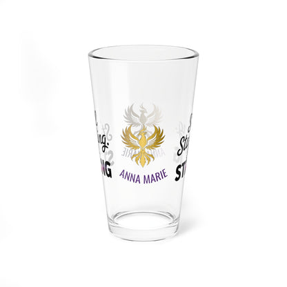Rise & Reclaim Pint Glass – Still Standing. Still Strong | Empowerment Drinkware for Survivors - MySisterIsASurvivor