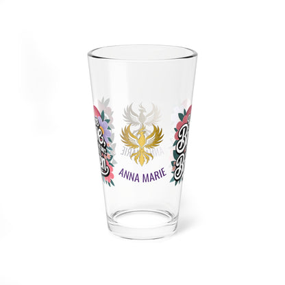 Rise & Reclaim Pint Glass – You Are Brave, Even on the Days You Feel Broken | Empowerment Gift - MySisterIsASurvivor