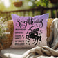 Sagittarius zodiac pillow with adventurous design for free-spirited spaces