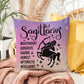 Sagittarius zodiac pillow with adventurous design for free-spirited spaces