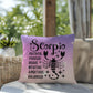 Scorpio zodiac pillow with intense celestial design for bold astrology fans