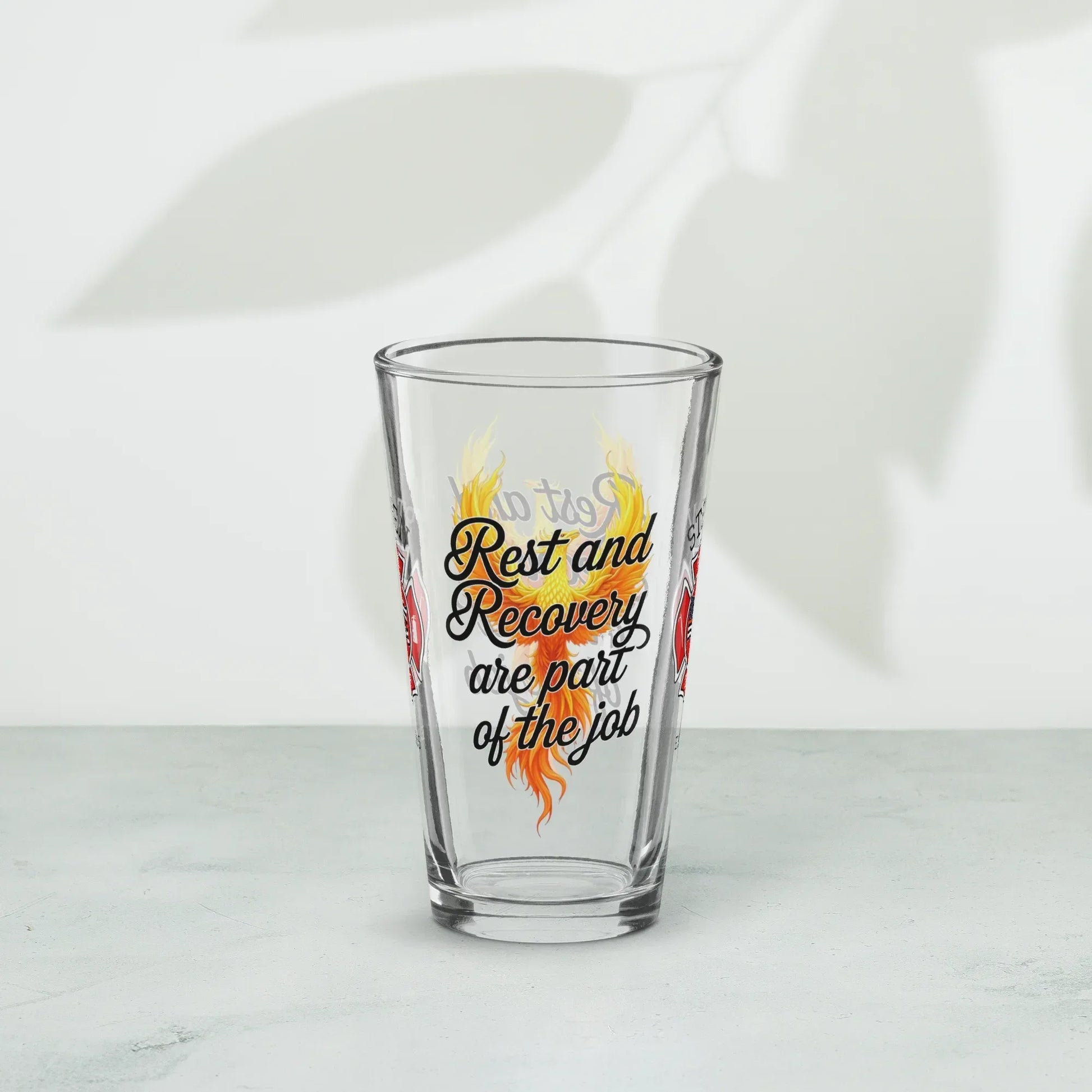Shop our premium firefighter support pint rest and recovery from MySisterIsASurvivor.