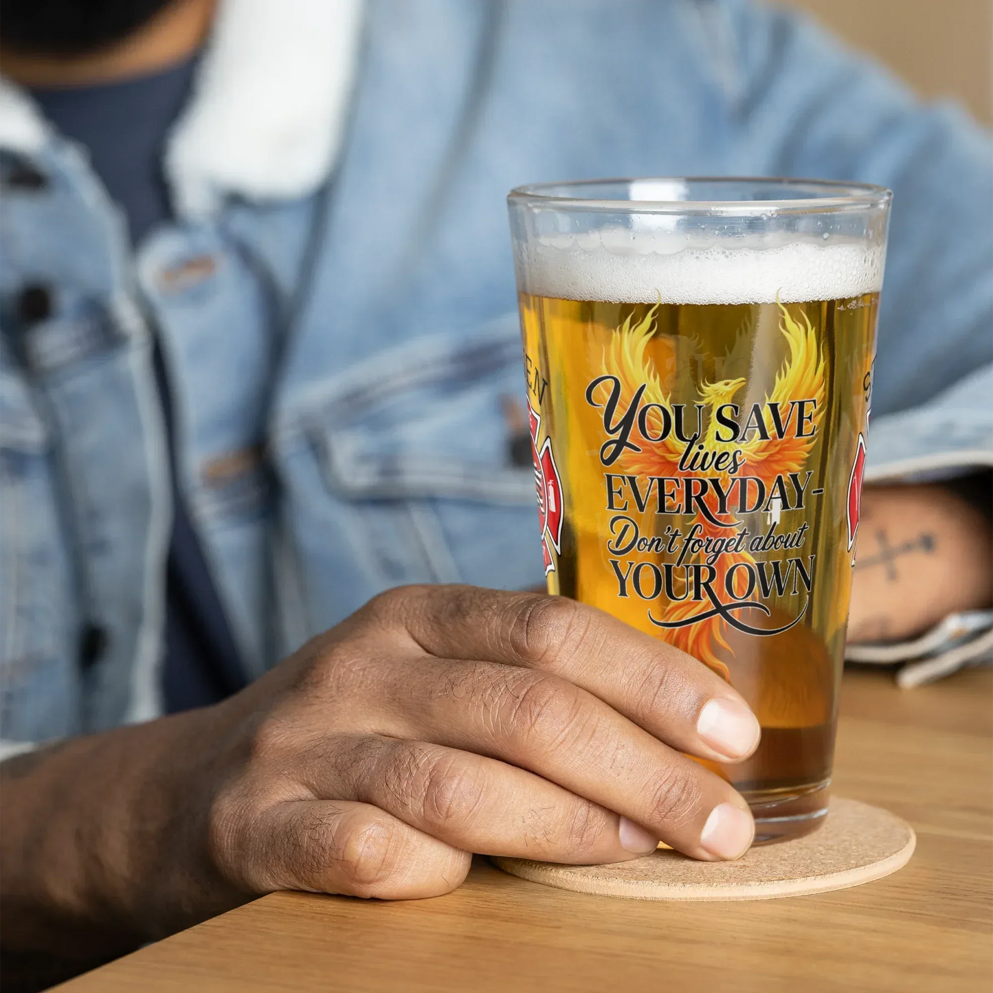 Shop our premium firefighter support pint you save lives everyday from MySisterIsASurvivor.