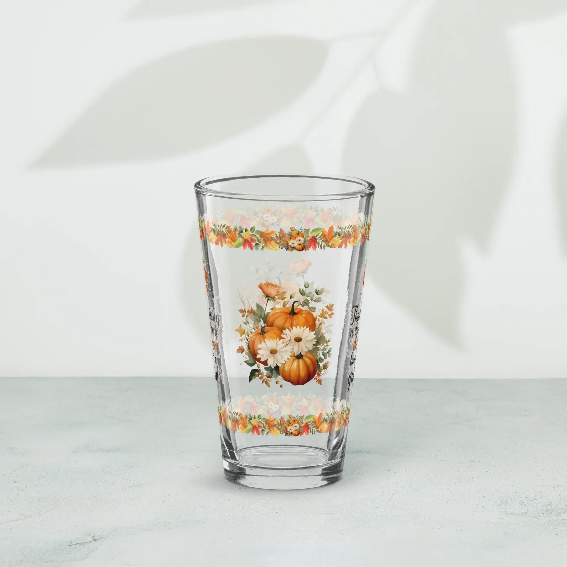 Shop our premium thanksgiving is the season to share thanksgiving pint glass 16oz from MySisterIsASurvivor.