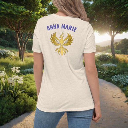 Silence Protects The Abuser Women's Relaxed T-Shirt, Personalized Speak Out Against Domestic Violence & Abuse Shirt - MySisterIsASurvivor