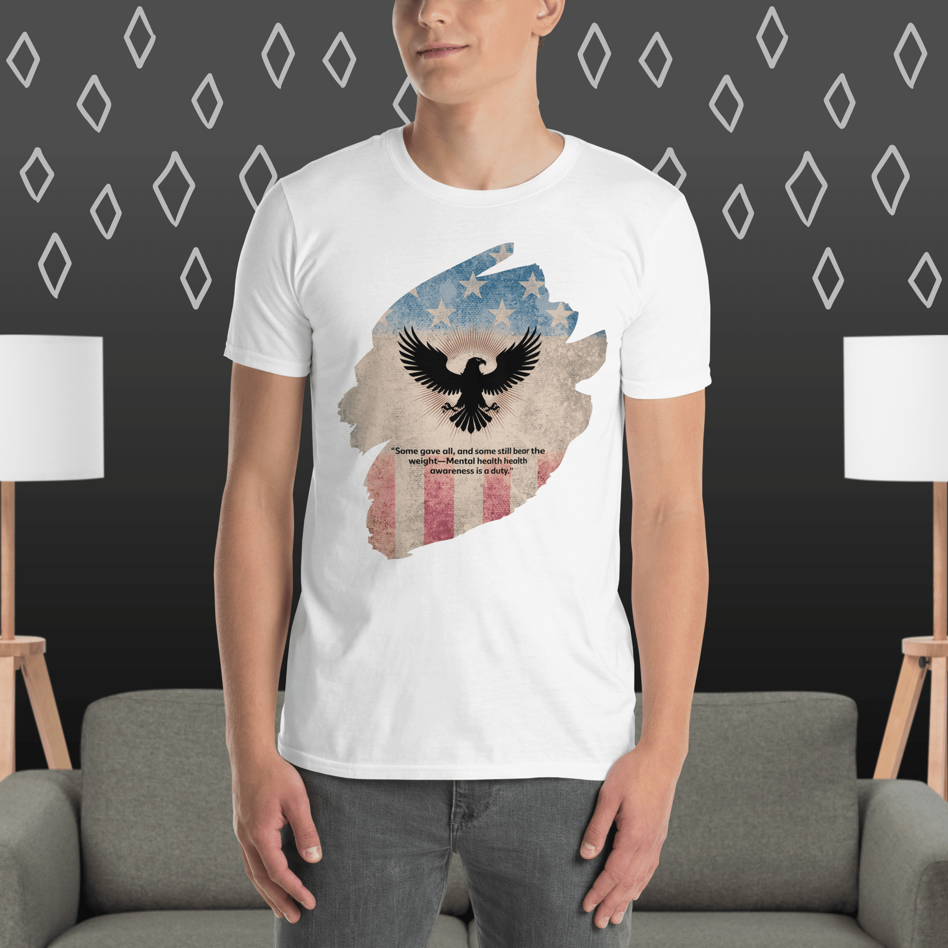 Some Gave All T-Shirt | Veteran Tribute Gift | PTSD Awareness Shirt | Memorial Day Tee | Mental Health Support Unisex Shirt