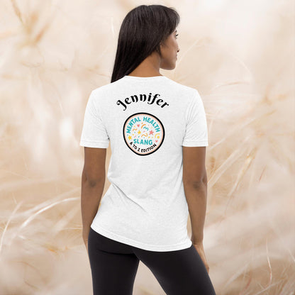 Stay Chill Mental Mood A - Z T-Shirt - Custom Mental Health Shirt, Positive Vibes Gift, Therapy Support Tee, Self - Care Apparel - MySisterIsASurvivor