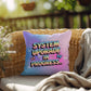 System Upgrade in Progress… Y2K pillow custom name mental health throw gift - MySisterIsASurvivor