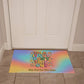 Talk It Out Don’t Trip Out Welcome Mat - Mental Health Entry Rug - MySisterIsASurvivor