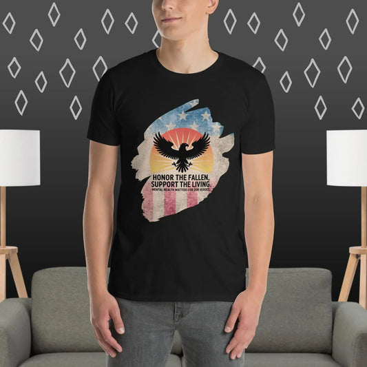 unisex-basic-softstyle-t-shirt-black-front-67f19aa9ec8e4 - MySisterIsASurvivor