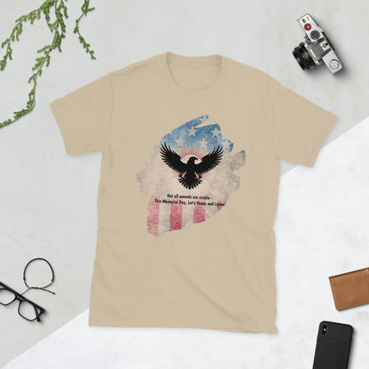Not All Wounds Are Visible T-Shirt | Veteran Tribute Gift | PTSD Awareness Shirt | Memorial Day Tee | Mental Health Support Unisex Shirt