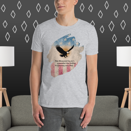 This Memorial Day, Let's Remember T-Shirt | Veteran Tribute Gift | PTSD Awareness Shirt | Memorial Day Tee | Mental Health Support Unisex Shirt