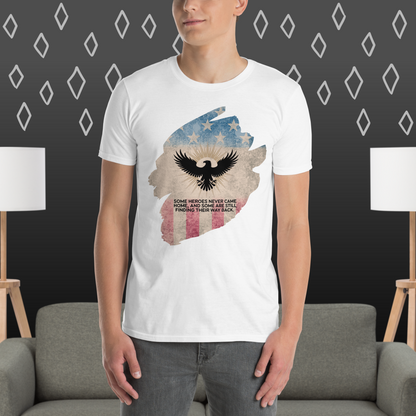 Some Heroes Never Came Home T-Shirt | Veteran Tribute Gift | PTSD Awareness Shirt | Memorial Day Tee | Mental Health Support Unisex Shirt