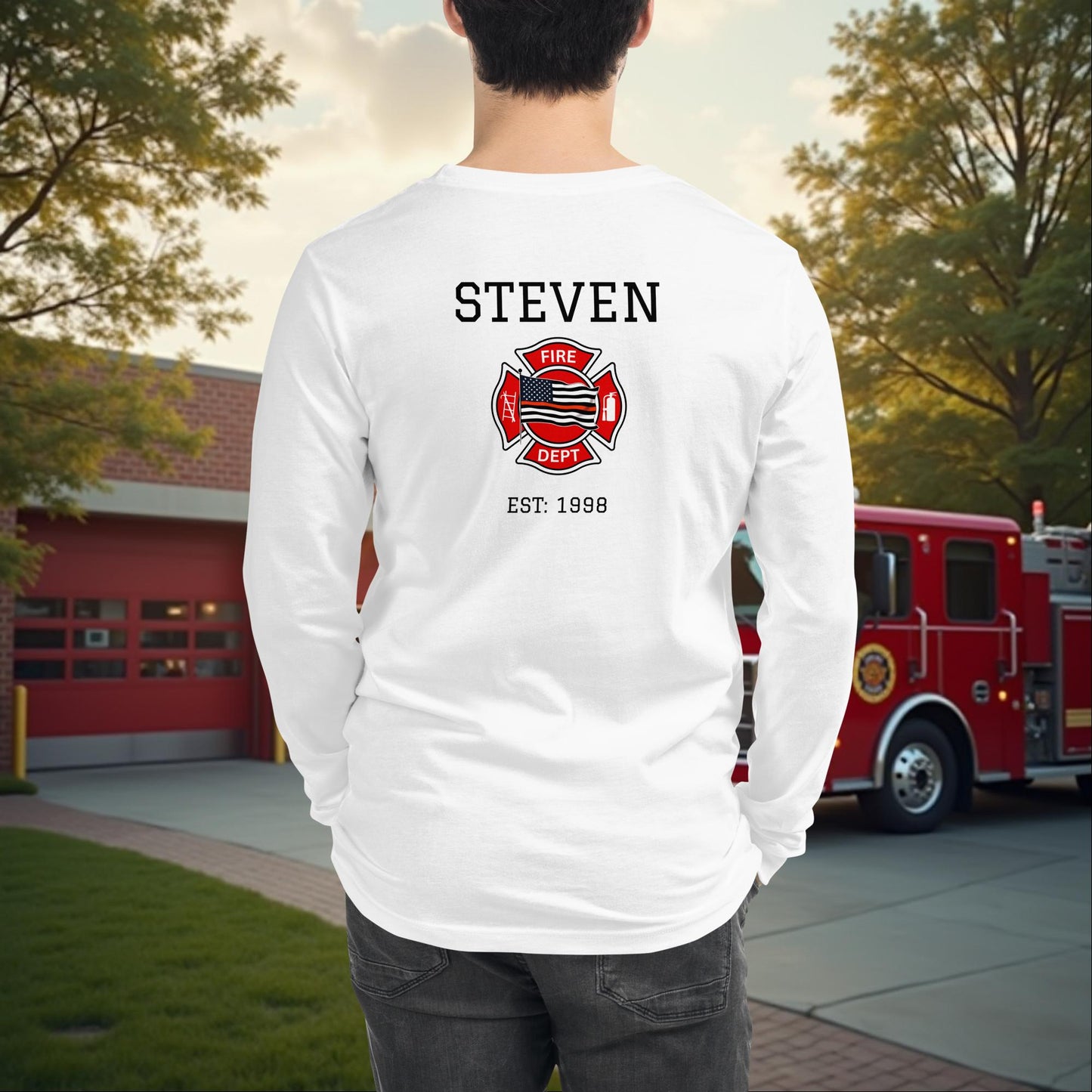 Even The Strongest Need Support firefighter PTSD mental health long sleeve tee, strength awareness shirt