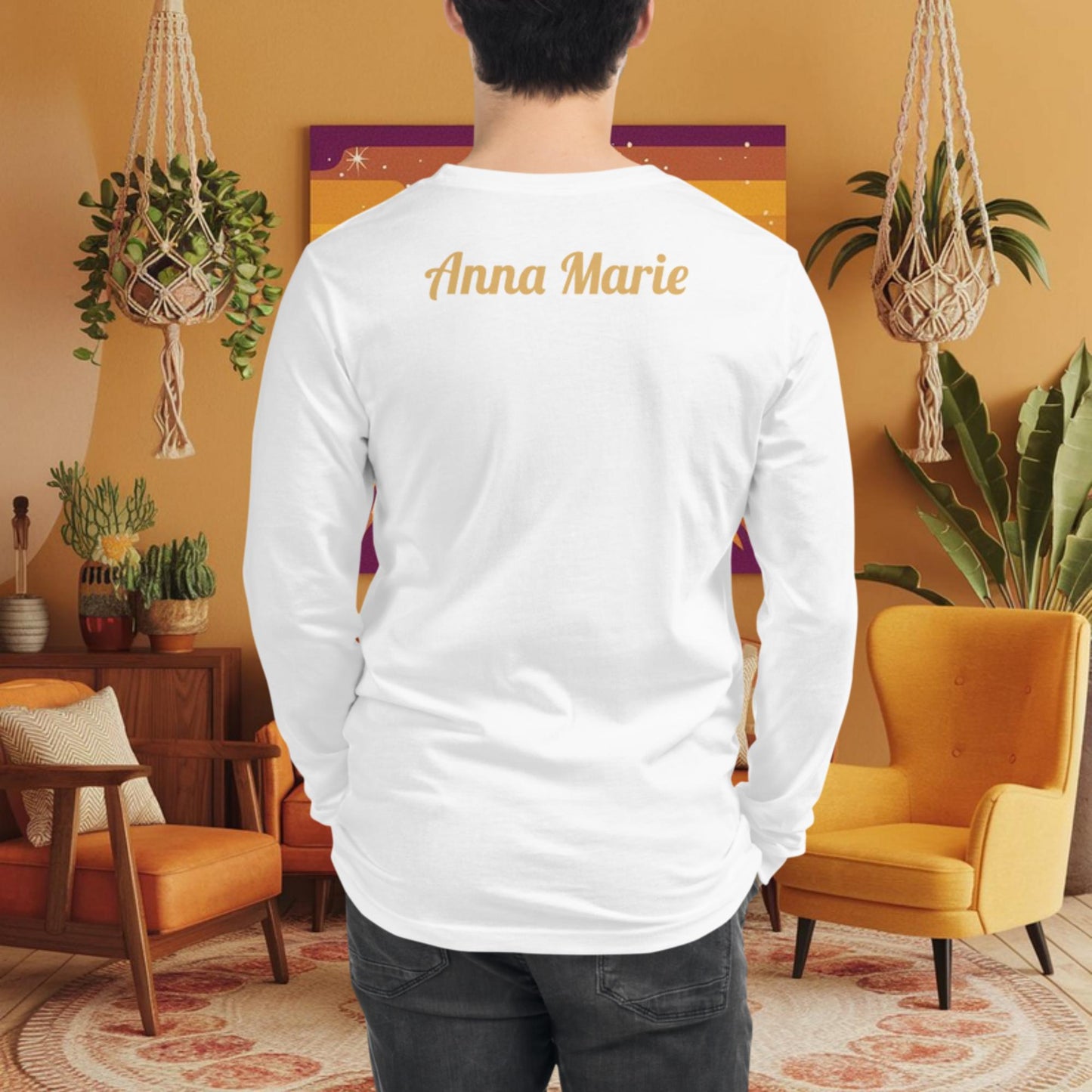 Chill Minds Open Hearts Long Sleeve Tee - Personalized Retro Shirt for Self-Love & Healing