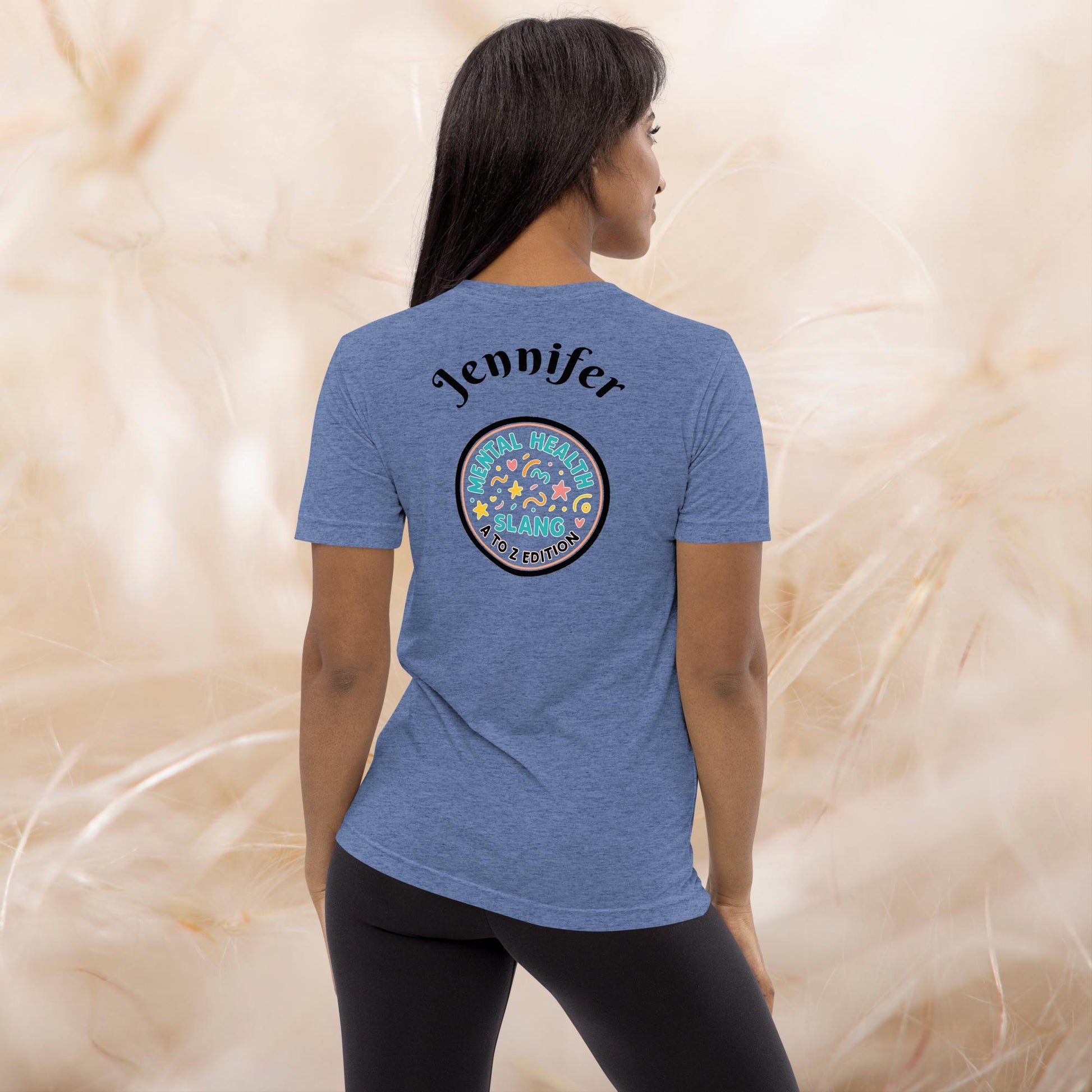 Headspace Hype A-Z Slang Mental Health Shirt, Self-Care Comfort Tee, Anxiety Support Gift, Positivity Apparel