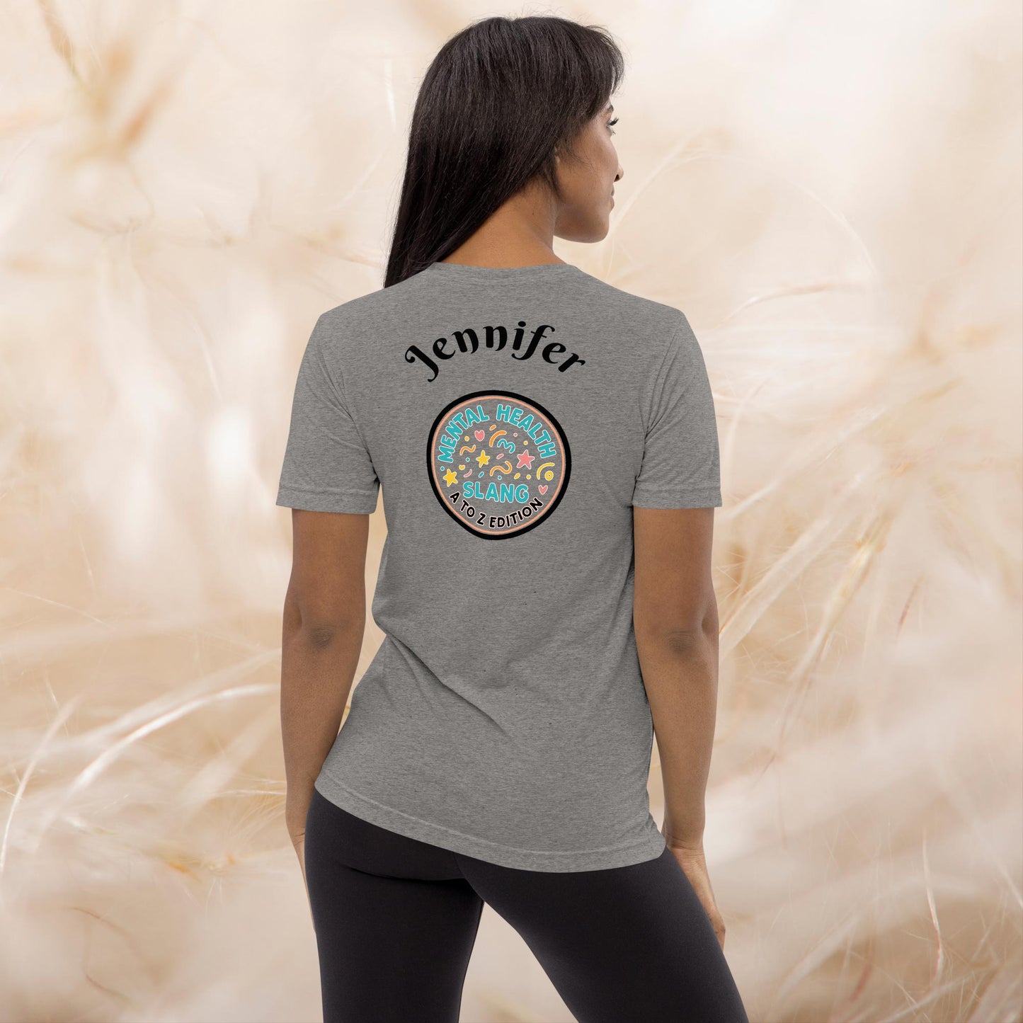 Mind Vibes A-Z Slang Mental Health Shirt, Positive Vibes Tee, Therapy Gift, Self-Love Anxiety Support Apparel