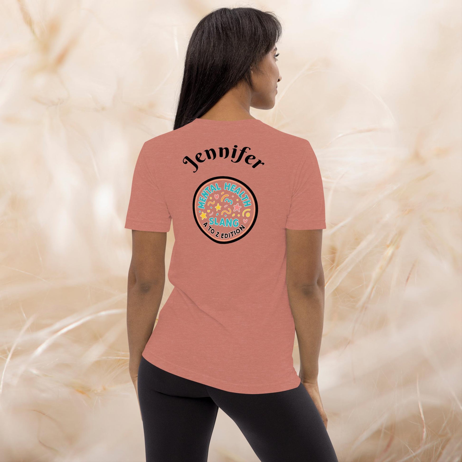 Headspace Hype A-Z Slang Mental Health Shirt, Self-Care Comfort Tee, Anxiety Support Gift, Positivity Apparel