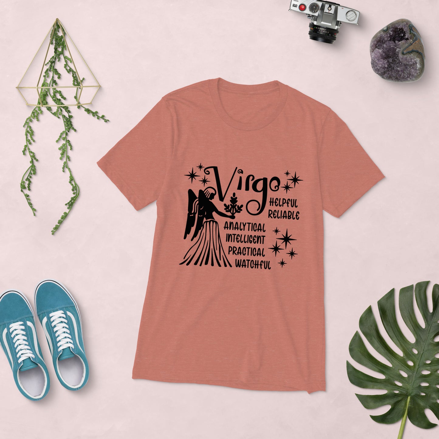 Virgo Zodiac Unisex Tri-Blend Short Sleeve T-Shirt