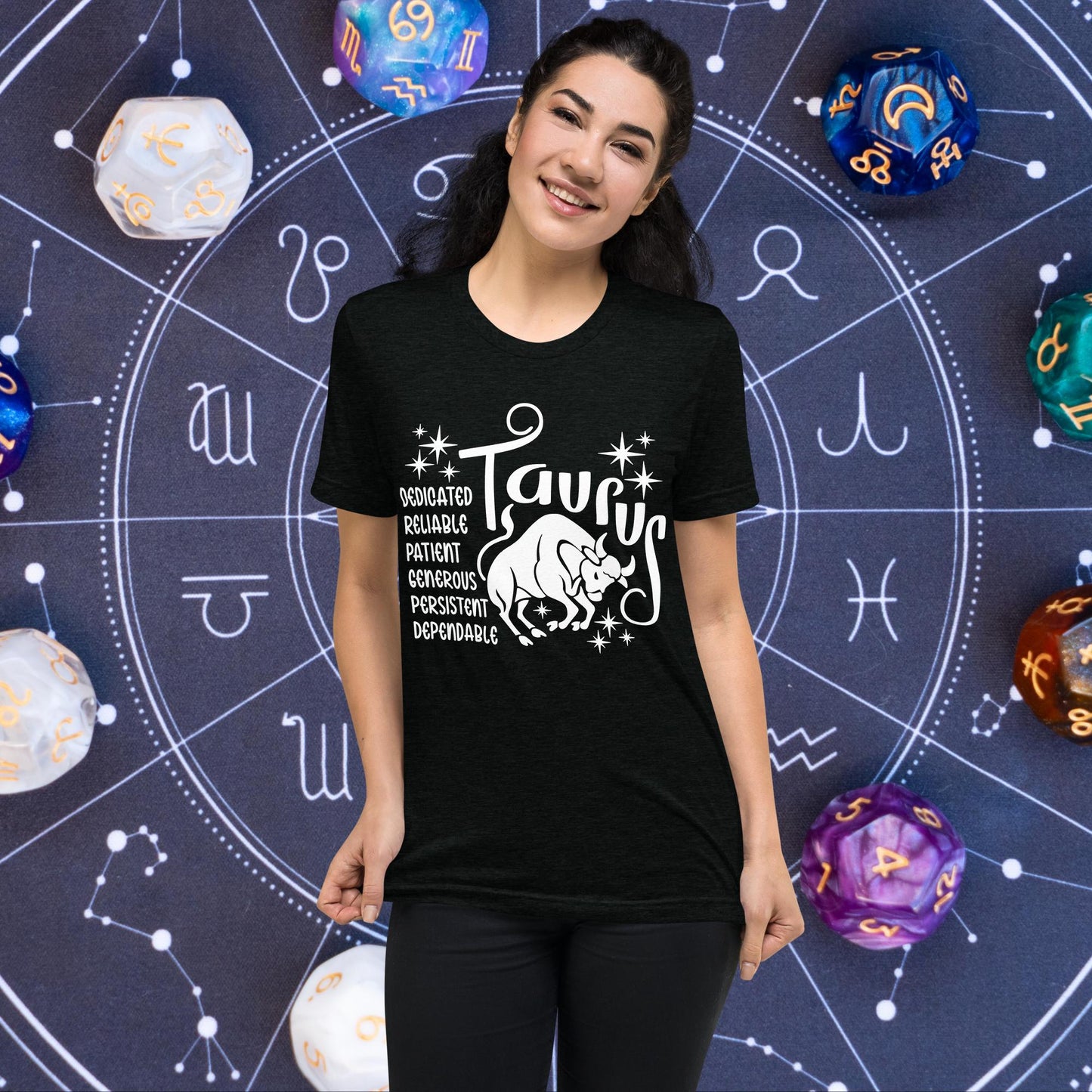 Taurus zodiac t-shirt, astrology short sleeve tee, horoscope star sign top