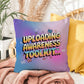 Uploading Awareness Toolkit… Y2K throw pillow custom name therapy and support gift - MySisterIsASurvivor