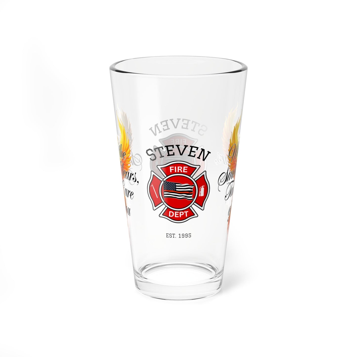 When the smoke clears – firefighter support pint glass for post-shift reflection and emotional care. - MySisterIsASurvivor