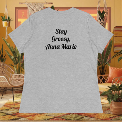 “Just Breathe, Baby You Got This” women’s relaxed t-shirt with anxiety support affirmation design