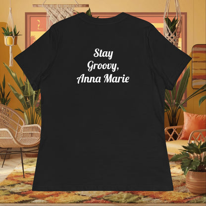 “Mental Health Is the Real Vibe” women’s relaxed fit tee with healing and therapy message