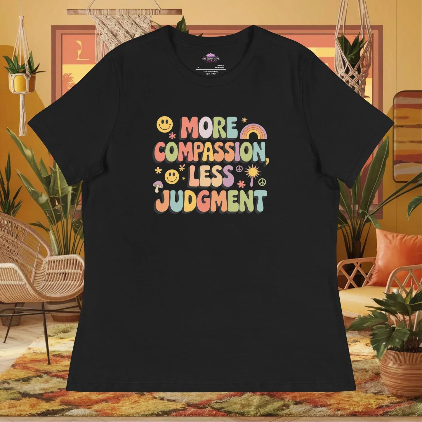 womens-relaxed-t-shirt-black-front-69433129232b2 - MySisterIsASurvivor