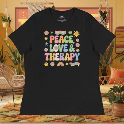 womens-relaxed-t-shirt-black-front-6943313020de3 - MySisterIsASurvivor