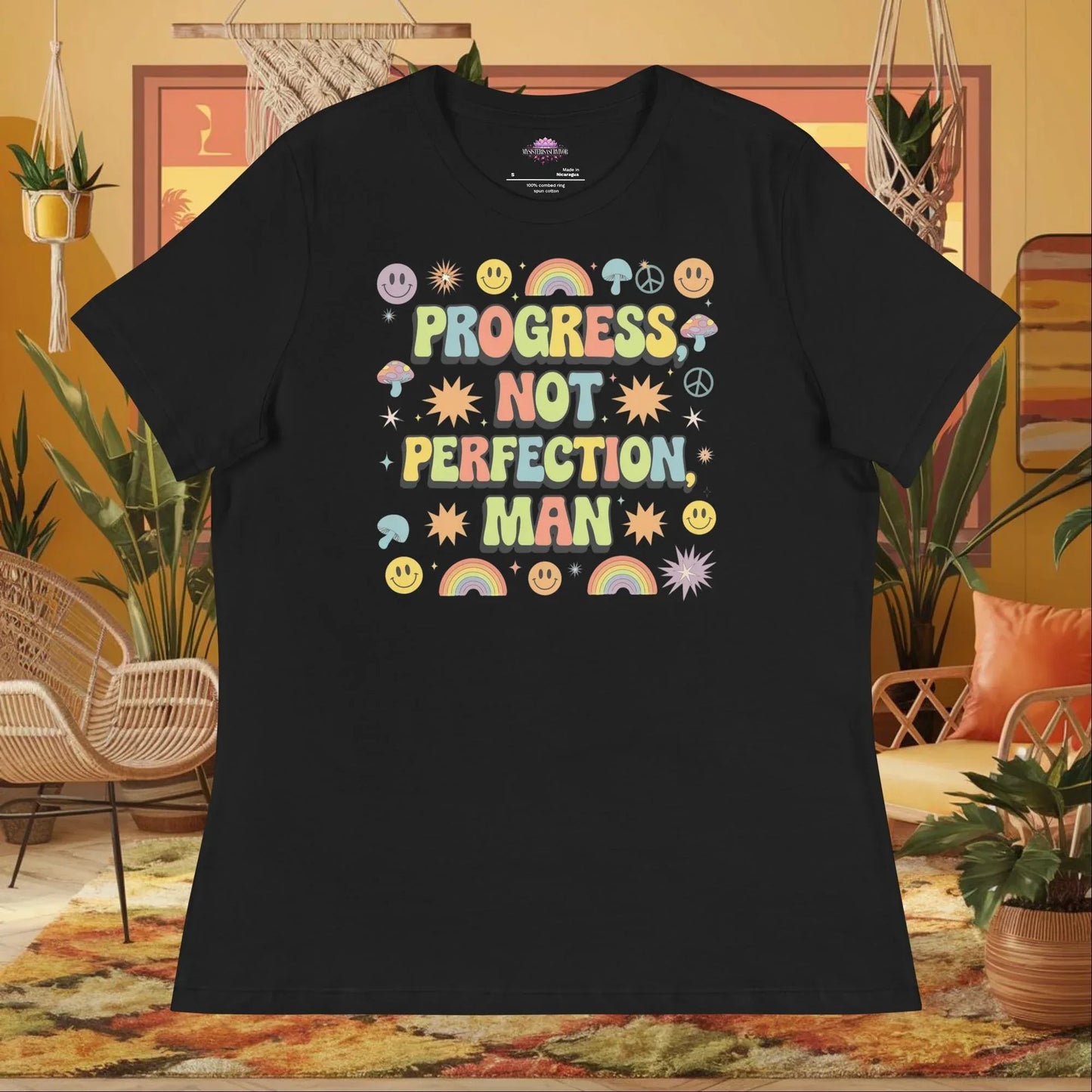 womens-relaxed-t-shirt-black-front-69433135deaba - MySisterIsASurvivor
