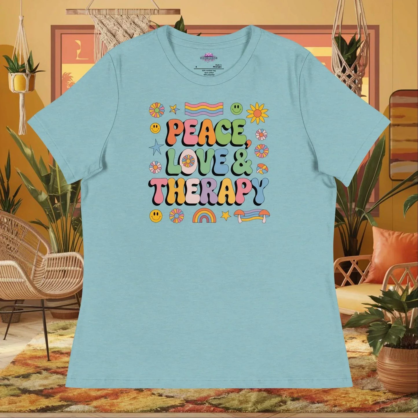 womens-relaxed-t-shirt-heather-blue-lagoon-front-69432ff651406 - MySisterIsASurvivor
