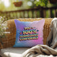 You = 100% Downloaded Confidence Y2K pillow custom name motivation gift - MySisterIsASurvivor
